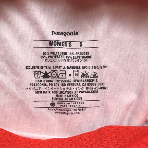 PATAGONIA Pin Back Tank / Yoga tank size small - Picture 5 of 5